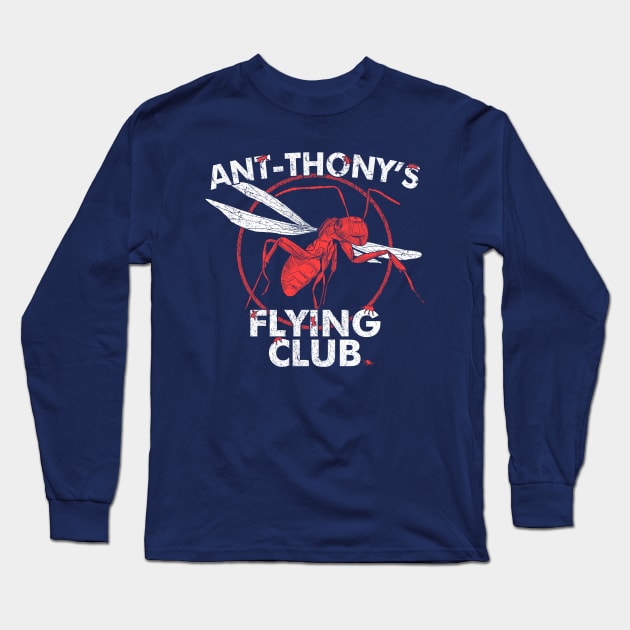 ANT-THONY'S FLYING CLUB Long Sleeve T-Shirt by jozvoz